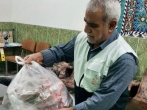 توزیع ۱۸۰ بسته گوشت گرم بین نیازمندان رفسنجان