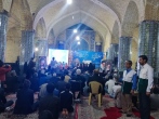 برگزاری محفل انس با قرآن همزمان با دهه فجر  در جیرفت 