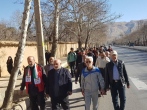 پیاده روی خانوادگی به مناسبت پیروزی انقلاب برگزار شد