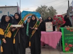 جشن اعیاد شعبانیه با حضور دختران رضوی راور برگزار شد 