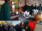 عطر چای امام رضا(ع) در بازار نجف آباد پیچید