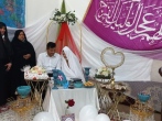 زوج فاروجی مراسم عقد خود را در مسجد برگزار کردند 