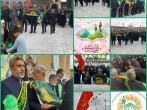 استقبال خادمیاران و یاوران رضوی کانون بادرود از کاروان راهیان جمکران اصفهان 