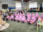 برگزاری جشن تکلیف دختران دانش آموز قائم شهری با تبرک رضوی