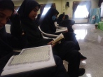 ضیافت آسمانی در مدرسه دخترانه امام رضا(ع)/ برپایی محفل انس با قرآن با حضور 350 دانش آموز
