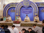 مراسم ترتیل خوانی نوجوانان حرم مطهر رضوی