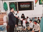 تقدیر از کودکان شرکت کننده در برنامه های فرهنگی مساجد رضوان رفسنجان
