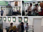 بازدید جمعی از مدیران تورهای گردشگری از زیارتگاه شهید مدرس