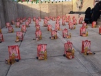 توزیع ۱۵۰ بسته کمک معیشتی در چغادک به مناسبت دهه کرامت