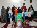 دیدار خادمیاران با خانواده شهید دفاع مقدس در روستای الورد شهریار