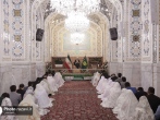 جشن ازدواج ۴۰ زوج دانشجوی دانشگاه جامع امام حسین(ع) در بارگاه منور رضوی