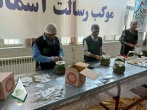 طبخ و توزیع ۱۱۰۰ پرس آبگوشت در اصفهان