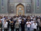 نماز عید سعید قربان در حرم رضوی اقامه شد
