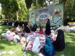 دورهمی خانواده‌ شهدای مدافع حرم به مناسبت عید غدیر در کرج برگزار شد