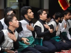 نوجوانان رضوی در سوگ شهادت سالار شهیدان اشک ماتم ریختند