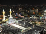 اجتماع صدها هزار نفری ایرانیان در غروب شهادت امام رضا(ع)