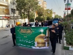 عزاداری خادمیاران تهران در میدان آئینی امام حسین(ع)