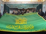 حضور کاروان خدام رضوی در موکب حضرت معصومه(س) مسیر کربلا