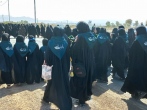 حضور دختران رضوی در مراسم پیاده‌روی جاماندگان اربعین