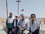ادای احترام به شهدای شهر مهران