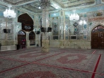   اسکان شبانه زائران در حرم مطهر حضرت حسین بن موسی الکاظم(ع)