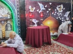 «عهد عاشقي» دانشجويان دانشگاه امام رضا(ع) با زائران رضوي 