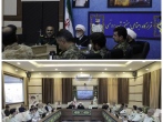 بازدید تولیت آستان قدس رضوی از قرارگاه‌های سپاه و انتظامی ویژه دهه آخر صفر