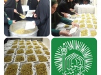 طبخ و توزیع  غذا بین کودکان کار توسط کانون خدمت رضوی هشتمین آفتاب اصفهان
