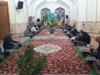  محفل انس با قرآن کریم به یادبود شهدای غزه در زیارتگاه شهید مدرس