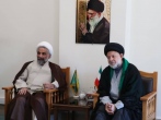 دیدار نماینده آیت الله سیستانی در اروپا با رئیس دانشگاه علوم اسلامی رضوی