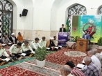 برپایی محفل انس با قرآن کریم در زیارتگاه شهید مدرس