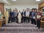 دورهمی صمیمانه بسیجیان با رئیس دانشگاه علوم اسلامی رضوی