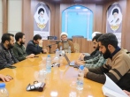 بازدید طلاب مدرسه علمیه امام خمینی(ره) مشهداز بنیاد پژوهش‌های اسلامی آستان قدس رضوی 