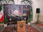 زیارتگاه شهید مدرس سوگوار وفات بانوی کرامت 