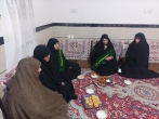 دیدار با همسران جانبازها و اهدای بسته‌های معیشتی در استان کرمان
