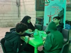 چهارشنبه امام رضایی تهران رنگ و بوی فاطمیه گرفت