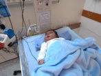 تولد نوزاد هفت کیلویی در بیمارستان رضوی