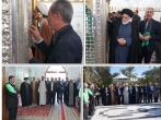 تشرف جمعی از خادمین حرم مطهر حضرت فاطمه معصومه(س) به میقات الرضا