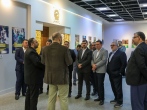 بازدید جمعی از مدیران عتبه حسینی از نمایشگاه رواق خدمت