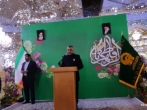  جشن میلاد حضرت فاطمه زهرا(س) ویژه زائران عرب زبان در حرم مطهر رضوی برگزار شد 