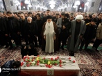 پیکر مطهر شهیده «فاطمه دهقان» در آغوش حرم مطهر رضوی آرام گرفت