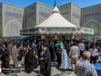 چهار چایخانه در چهار گوشه حرم / روزانه ۱۳۰ هزار استکان چای، تقدیم زائران