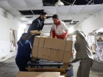 اهدای ۱۱۰ تخته پتو به مردم زلزله زده افغانستان