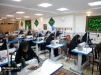 خیاط‌خانه حرم / دوخت و توزیع سالانه ۵ هزار چادر برای ترویج عفاف و حجاب