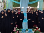 تمرین رسم بندگی و زندگی در مدرسه امام رضا(ع)
