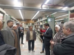هیات علمی بنیاد بین المللی امیر علی شیرنوایی ازبکستان از کتابخانه رضوی بازدید کردند