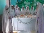 اهدا چادر نماز و بسته‌های فرهنگی به دختران تازه مکلف 