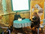 برپایی میز خدمت مشاوره حقوقی خدمت رضوی در امامزاده حسن(ع) تهران
