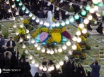 زائران حرم مطهر رضوی میلاد قمر بنی‌هاشم(ع) را جشن گرفتند 