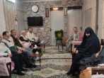 دیدار و تکریم از خانواده‌های شهدا و ایثارگران با حضور خادمیاران رضوی استان سمنان